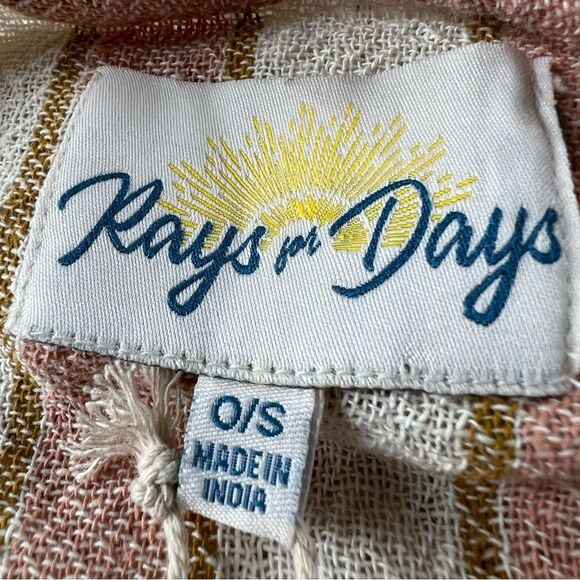 REVOLVE Rays For Days The Coco Cabana Kimono Coverup Western Poncho Wrap - Picture 6 of 15